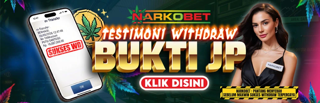 NARKOBET BUKTI JACKPOOT
