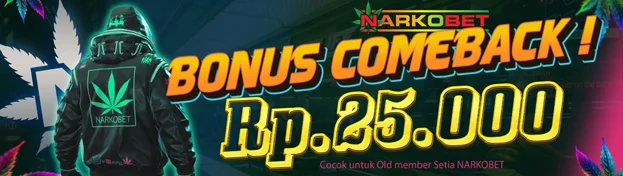 NARKOBET BONUS COMEBACK